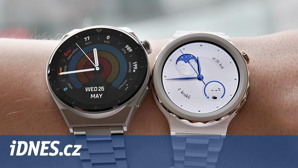 Nové hodinky od Huaweie sází na luxusní zpracování z titanu nebo keramiky -  iDNES.cz