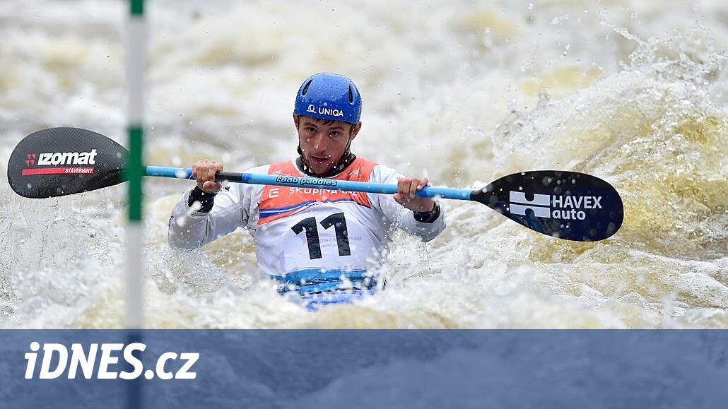 Kajakář Prskavec získal čtvrtý domácí titul ve vodním slalomu - iDNES.cz