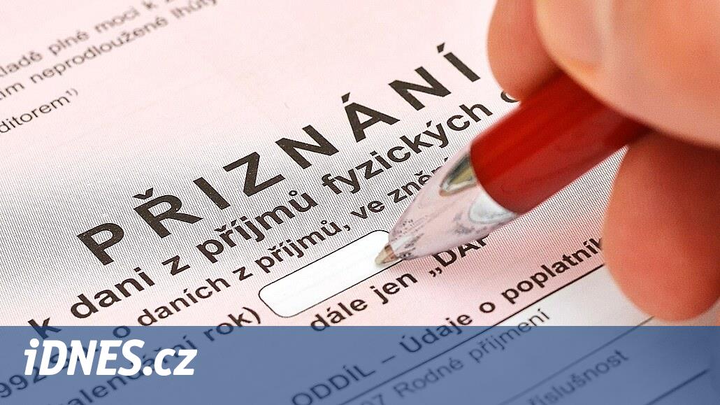 Daňové přiznání 2023 - Formuláře, informace pro daně za 2022 - iDNES.cz