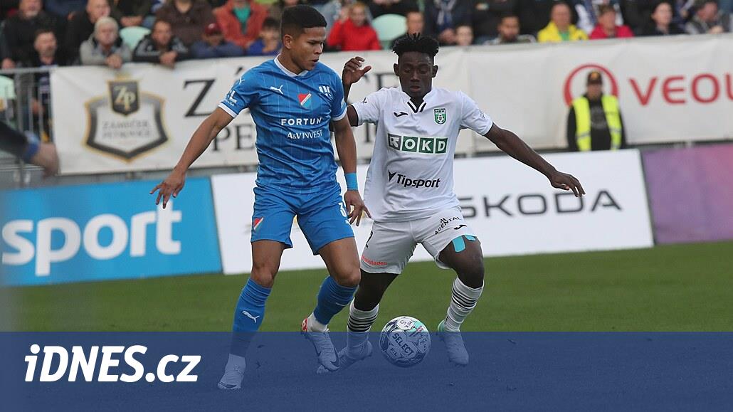 ONLINE: Baník – Karviná 1:0, Ewerton yarı sahadan harika bir gol atıyor