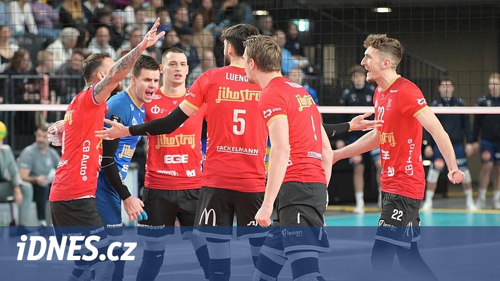 České Budějovice voleybolcuları uzatmada Beskydy'ye şans tanımadı