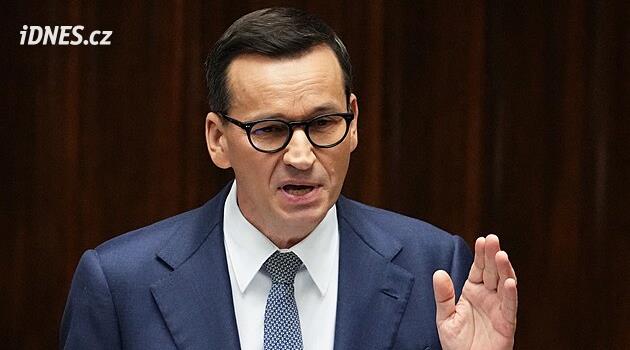 Morawiecki oznámil vznik nové frakce, spor v polské PiS rozdělil voliče strany
