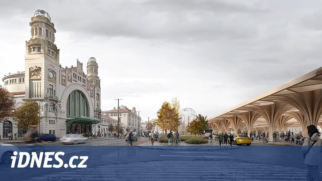 Ana istasyonun çatısında Dünya Müzesi.  Lukeš ve diğerleri.  yeni bir bina için mücadele ediyor