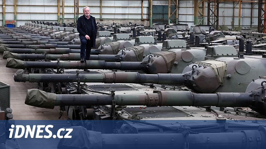 Das deutsche Unternehmen verteilte 50 Leopard 1 aus Belgien und spendete sie dann an die Ukraine