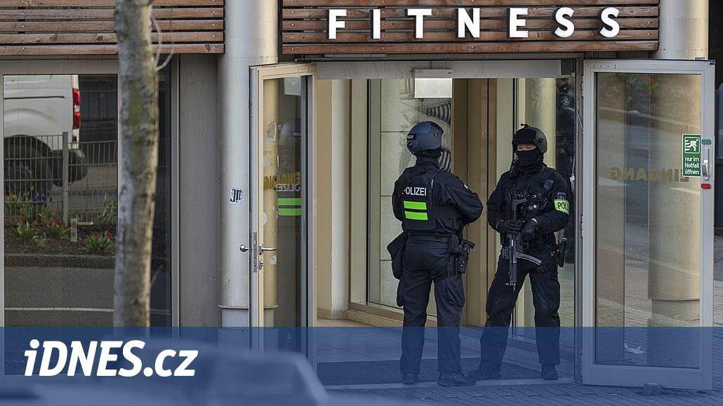 Drei Menschen kämpfen nach einem Angriff auf ein deutsches Fitnessstudio um ihr Leben, bestätigte die Polizei