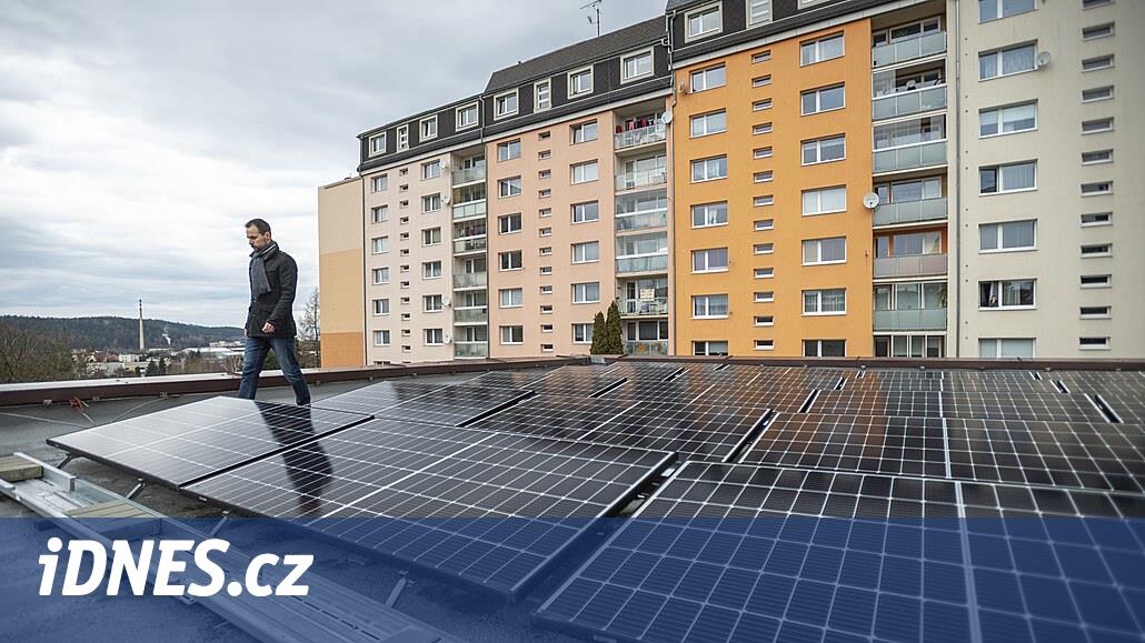Güneşten ve sudan.  Jindřichov Hradec'te topluluk enerjisine bahse girmek istiyorlar