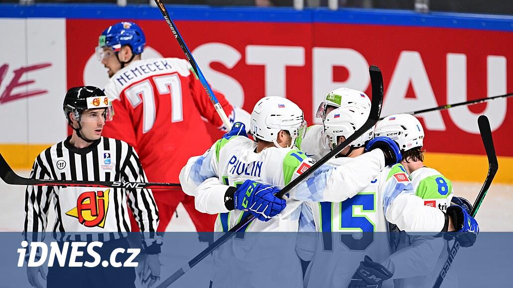 VM hockey 2023 |  PÅ NETT: esko – Slovenia 0:2.  en dårlig arrestasjon, en hockeyspiller lider med en underdog