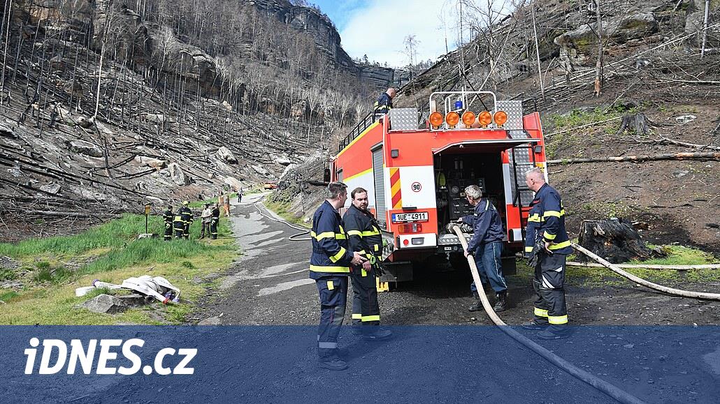 Pravčická brána'daki yangına sarhoş bir Alman neden oldu, park tarafından 80.000 dolar para cezasına çarptırıldı
