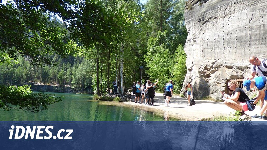 Doğal güzellikler arasında Adršpašské skály, geçen yıl covid öncesine göre en çekici olanıydı