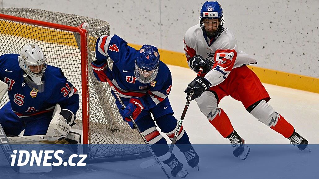 Hokejová osmnáctka na úvod Hlinka Gretzky Cupu deklasovala Američany
