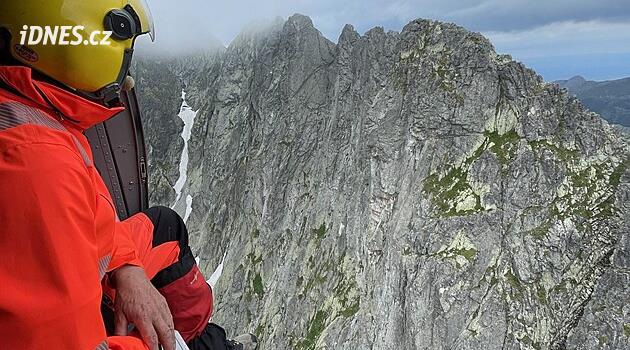 Pod Gerlachovským štítem zemřel polský turista. Pád nahlásil náhodný svědek