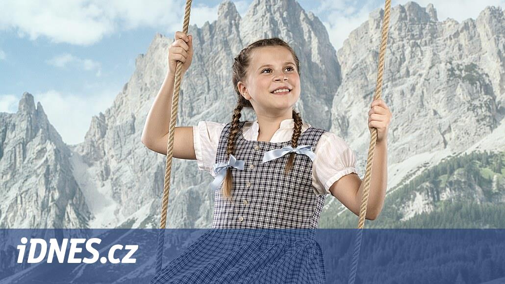 Yetim Heidi ilk kez çocuk oyuncularla Brno'ya pozitif enerji veriyor