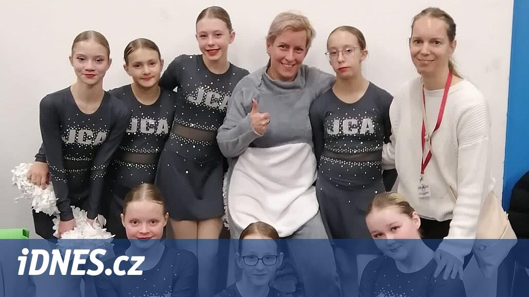 Eski balerin amigoluktan büyülendi.  Hubáčková Jihlava'da yeni bir sporu yaydı
