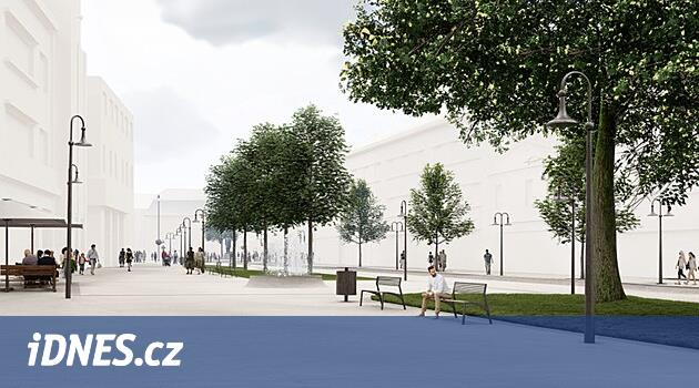 Daha fazla yeşillik, daha az araba, aynı zamanda park yeri. Prostějov'daki Žižkovo náměstí bir dönüşüm bekliyor