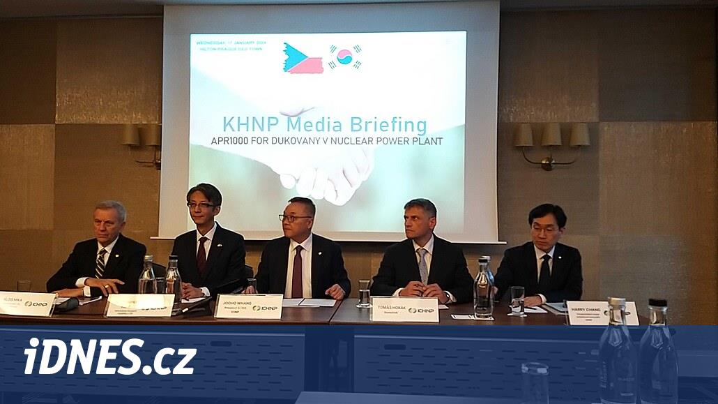 Güney Koreli KHNP, Dukovany için Çek türbinine güvenen tek kişinin biziz olduğunu söylüyor