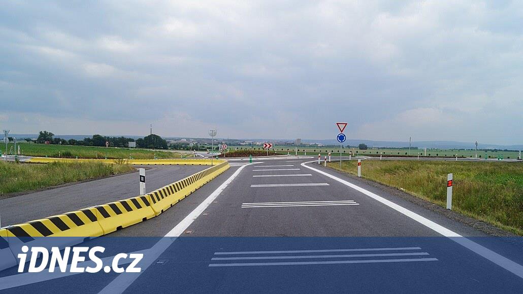 Chrudim'deki Medlešice yakınındaki kavşak gelecek yıl hazır olacak