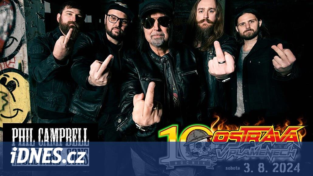 Metal festivali yıldönümünü kutluyor, ünlü Motörhead'in bir üyesi de Ostrava'da sahne alacak