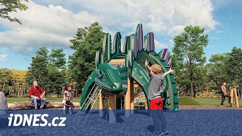 Stegosaur tırmanma iskeletini yalnızca tek bir şirket yapabilir, politikacılar yeni bir oyun alanı için kavga ediyor