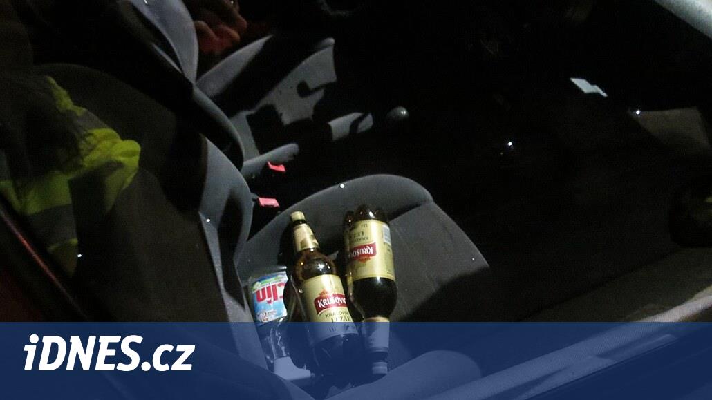 Polis kontrolünün ardından alkollü sürücünün yerini daha da alkollü bir yolcu aldı.  Ve o yıkıyordu