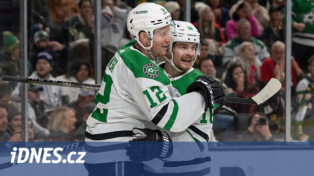 Faksa, Dallas'ın golcüleri arasındaydı.  Pastrňák, Zacha ve Hronek asist yaptı