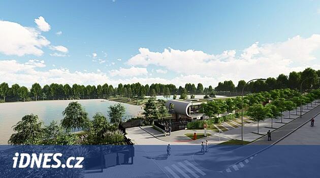 Prag yüzme havuzunun yanına çok katlı bir bina inşa edecek. Eleştirmenler otobüste olduğu gibi diyor