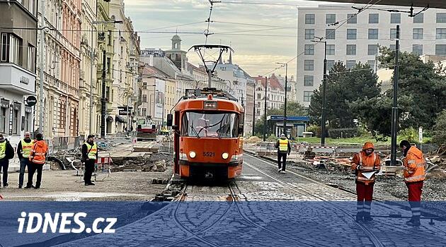 Tramvaylar Holešovice'nin merkezine dönecek, Dukelskych hrdinů caddesinin bir kısmı araçlara kapalı kalacak