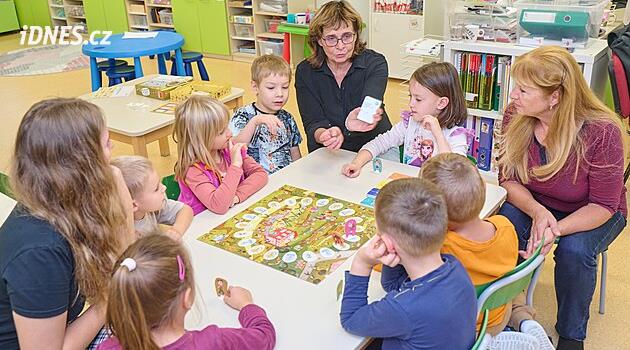 Bohemya'nın güneyindeki anaokullarında yeterince boş yer var