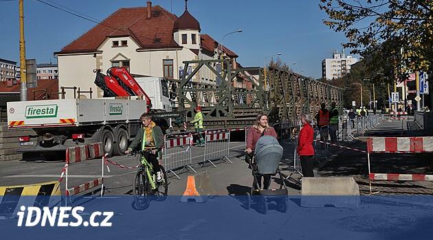 Seller 2024 | Selde yıkılan köprünün yerine Opava bölgesinde geçici bir köprü inşa ediyorlar