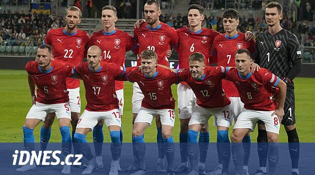 Bir yere taşıyın. Çek futbolcular FIFA sıralamasında 45. sırada