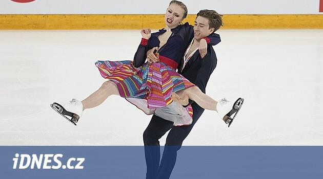 Artistik patenciler Mrázek Fransa'daki Grand Prix'deki ritmik dansta yedinci oldu