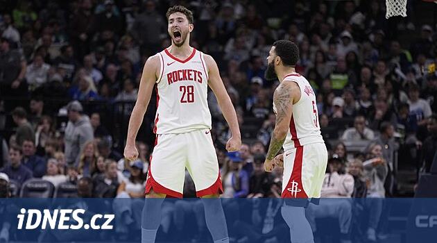 Houston, NBA Kupası'nda play-off'lardan emin, Minnesota'ya karşı uzatmada başarılı oldular