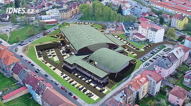 Yeni otopark, çatı kaplama ve drenaj. Cheb'deki kış stadyumu büyük bir yenilemeyi bekliyor