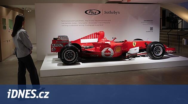 Schumacher'in 2006 model Ferrari'si Sotheby's müzayede evinde açık artırmaya çıkarılacak