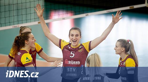 Liberec voleybolcuları Olymp'i ortadan kaldırdı, bir fincan için KP Brno'ya karşı oynayacaklar