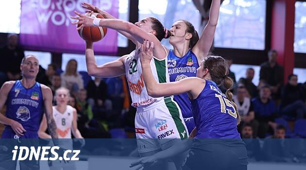 Žabin basketbolcuları Chomutov'u geride bıraktı ve puan tablosunun zirvesinde yer aldı