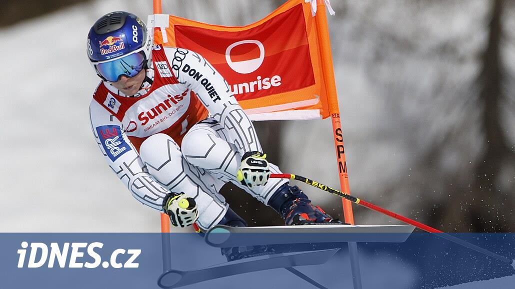 ÇEVRİMİÇİ: Onarmaya çalışın.  Ledecká Crans Montana'da yokuş aşağı gidiyor, Bassinová önde