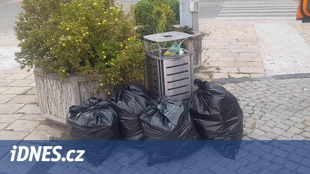 Jihlava çöpe karşı kampanya başlattı, çöpe atana para cezası verilecek