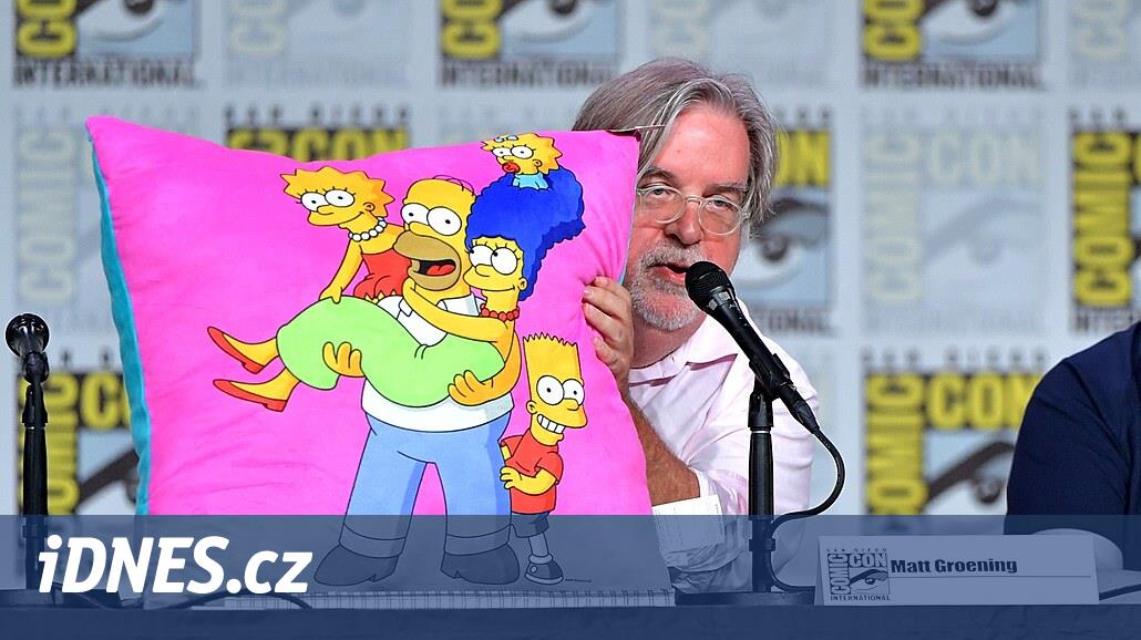 Sarıya bas. Simpsonlar Matt Groening tarafından on beş dakikada icat edildi