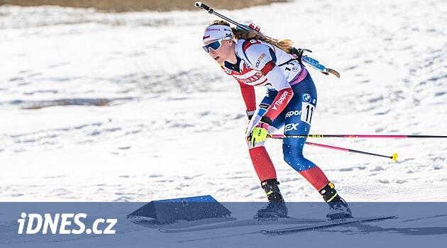 ONLINE: Kadın biatloncuların son sprint'i. Voborníková bitiş çizgisinde ilk on arasında yer almadı