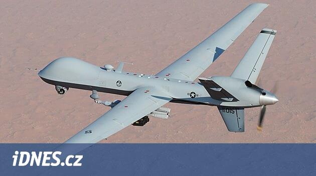 Zabiják teroristů létá nad Českem. Dron Reaper pomáhá monitorovat povodně - iDNES.cz