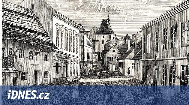 Kastner'in çizimleri ziyaretçileri iki yüz yıl önceki Šumperka sokaklarına döndürecek