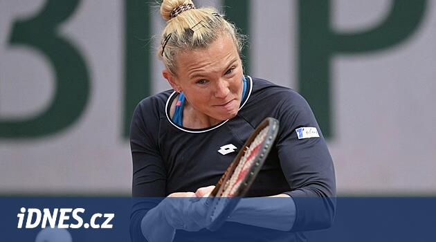 Paris'te yine yağmur yağdı, Siniaková ve Vondroušová'nın maçları kesintiye uğradı