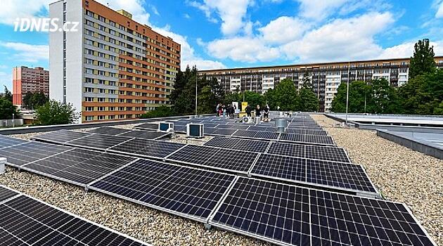 Přibyslav'ın çatıları fotovoltaik panellerle kaplanacak