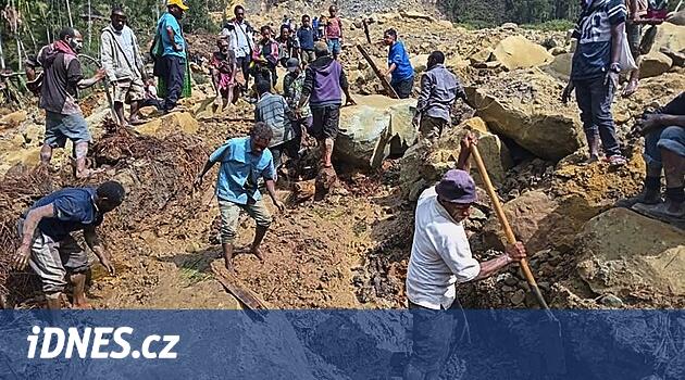 Papua Yeni Gine'deki toprak kayması en az iki bin kişiyi öldürdü