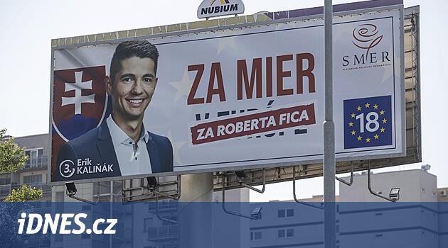 Medyaya göre PS hareketi, Slovakya'daki Avrupa seçimlerini Fic'in Yön'ünün hemen önünde kazandı