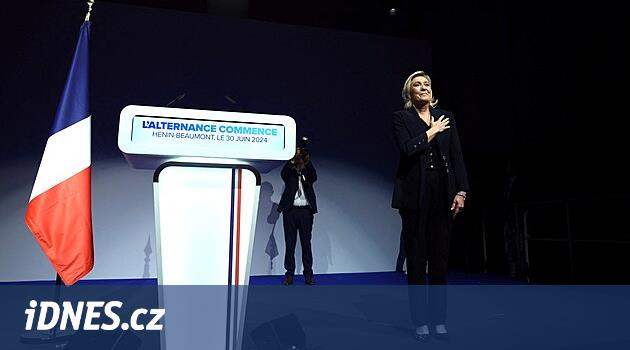 L’association nationale aux portes du pouvoir.  Ce parti a remporté le premier tour des élections, tandis que le camp de Macron est arrivé troisième.