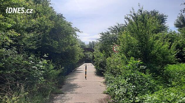 İnsanlar Pardubice'deki Červeňák parkına girme yasağını görmezden geliyor