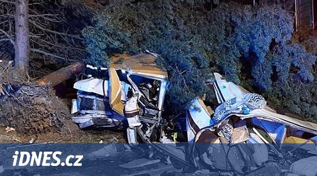 Sürücünün direksiyon başında uyuyakaldığı, otomobilin direğe çarptığı iddia edildi