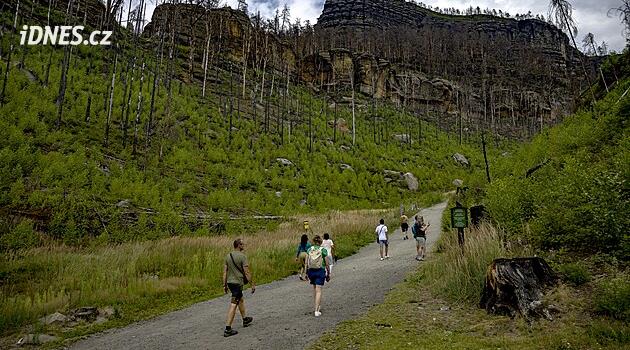 Nová stezka spojuje České a Saské Švýcarsko, vede z Hřenska do Schmilky