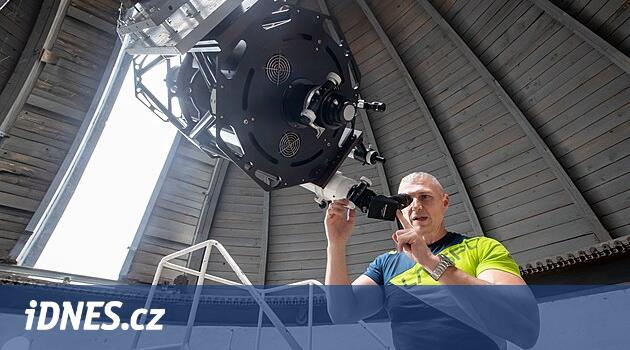 Turnov'daki gözlemevinin başkanı, gözlemevi sayısında dünya gücü olduğumuzu söylüyor